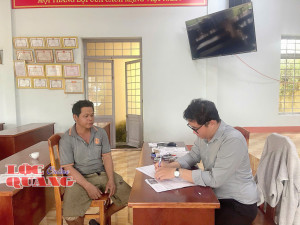 Xã Lộc Quang tăng tốc xây dựng, hoàn thiện cơ sở dữ liệu đất đai