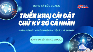 Đẩy mạnh cài đặt chữ ký số cho người dân