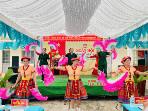 Ấp Hiệp Thành rộn ràng Ngày hội Đại đoàn kết toàn dân tộc