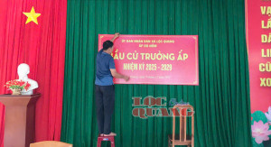 Lộc Quang: Sẵn sàng cho công tác bầu cử Trưởng ấp nhiệm kỳ 2025 – 2029