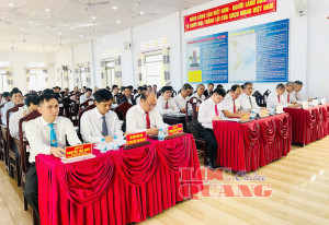 HĐND xã Lộc Quang thông qua 7 Nghị quyết quan trọng