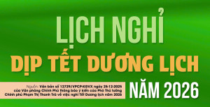 ‘Chốt’ phương án nghỉ Tết Dương lịch 4 ngày