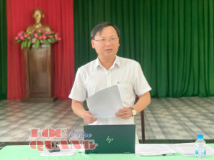 Uỷ ban bầu cử xã Lộc Quang tổ chức phiên họp thứ nhất