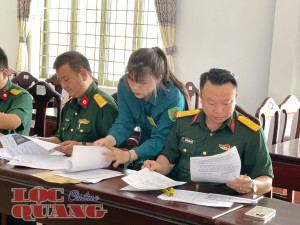 Hội nghị thâm nhập hồ sơ, chốt quân số nghĩa vụ quân sự cho nam công dân SSNN năm 2026