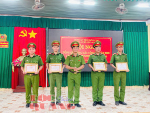 Năm 2026, Lộc Quang tập trung xây dựng lực lượng Công an...