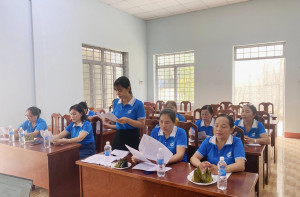 Hội LHPN Lộc Quang tổ chức giao ban tháng 2 năm 2026