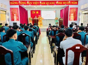Lộc Quang: Họp mặt kỷ niệm 91 năm Ngày truyền thống Dân quân tự vệ