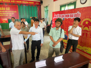 Lộc Quang tập huấn nghiệp vụ công tác bầu cử