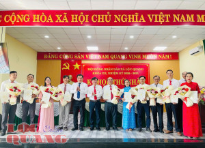 Xã Lộc Quang tổ chức thành công Kỳ họp thứ nhất HĐND khóa...