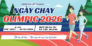 Ngày 22-3, xã Lộc Quang sẽ phát động ngày chạy Olympic vì...