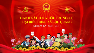 Công bố 21 đại biểu trúng cử đại biểu Hội đồng nhân dân xã...