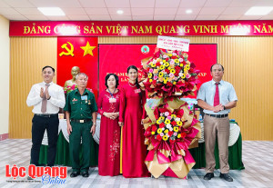 Tổ chức thành công Đại hội Hội Nạn nhân chất độc da cam/Dioxin, Hội Đông y và Hội Cựu Thanh niên xung phong xã Lộc Quang