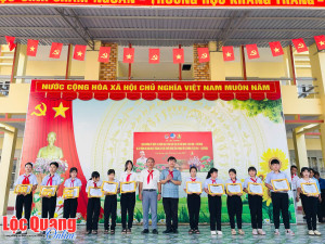 Lộc Quang: Kỷ niệm 85 năm Ngày thành lập Đội Thiếu niên tiền phong Hồ Chí Minh