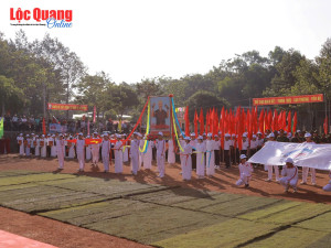 Khai mạc Đại hội TDTT xã Lộc Quang lần thứ I, năm 2026