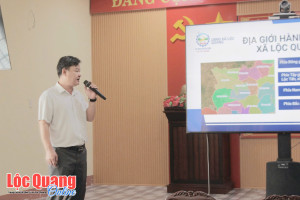 Lộc Quang: Lấy ý kiến góp ý dự thảo Đề án sắp xếp, điều chỉnh, đổi tên các ấp trên địa bàn xã