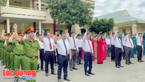Lộc Quang quyết tâm thưc hiện đợt thi đua đặc biệt 500 ngày đêm “Đoàn kết - Kỷ cương - Hiệu quả - Bứt phá, xây dựng Đồng Nai phát triển văn minh, hiện đại”, tiếp tục duy trì, nâng cao chất lượng thực hiện đến năm 2030