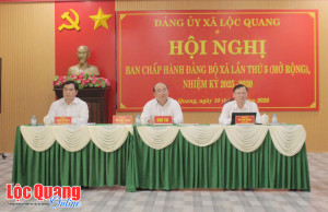 6 tháng đầu năm 2026, Lộc Quang hoàn thành 15/25 chỉ tiêu Nghị quyết của Đảng bộ xã đề ra