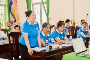 Phụ nữ Lộc Quang tổ chức Diễn đàn “Tháng nghe phụ nữ nói”