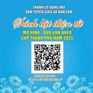 Sách lật điện tử về mô hình “Dân vận khéo” cấp thành phố năm...