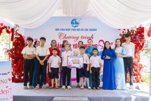 Phụ nữ Lộc Quang gắn kết yêu thương, đồng hành cùng phát...