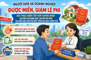 Đồng Nai: Người dân và doanh nghiệp được miễn, giảm lệ phí...