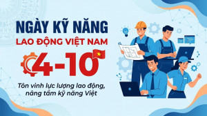 Hưởng ứng Ngày Kỹ năng lao động Việt Nam năm 2026: Chủ động...