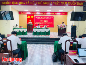 HĐND xã Lộc Quang quyết liệt triển khai phương hướng, nhiệm vụ 3 tháng cuối năm 2026