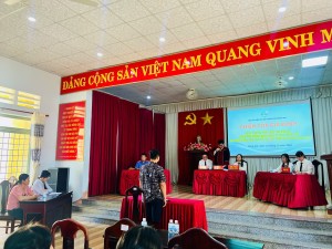 Tuyên truyền pháp luật cho phụ nữ qua “Phiên tòa giả định”