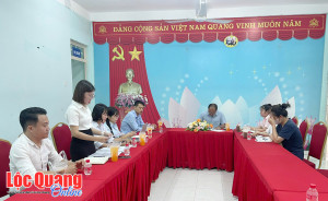 Xã Lộc Quang kiểm tra, giám sát an toàn thực phẩm tại các cơ...