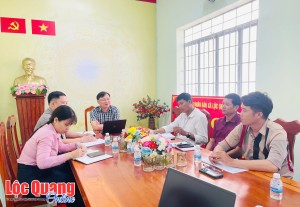 Lộc Quang tháo gỡ khó khăn, hỗ trợ phát triển sản phẩm OCOP
