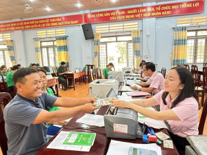 Lộc Tấn: Tổ chức hoạt động tín dụng chính sách sau khi thực hiện chính quyền địa phương 2 cấp