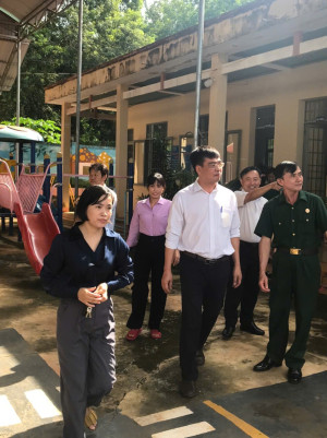 Đề xuất xây dựng trường phổ thông nội trú liên cấp tiểu học và trung học cở sở tại xã Lộc Tấn.