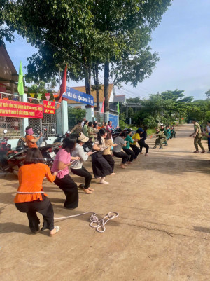 ẤP 6A, XÃ LỘC TẤN TỔ CHỨC “NGÀY HỘI TOÀN DÂN BẢO VỆ AN NINH...