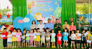 Xã Lộc Tấn: Rộn ràng Chương trình “Biên cương - Đêm hội trăng rằm”