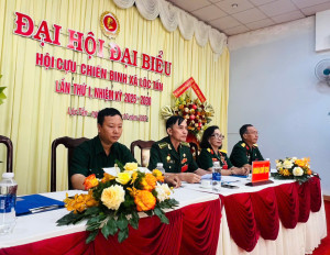 Phiên trù bị Đại hội đại biểu Hội Cựu chiến binh xã lần thứ I, nhiệm kỳ 2025 – 2030.