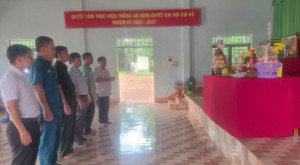 Đội K72 quy tập được 05 hài cốt liệt sĩ trên địa bàn xã Lộc Tấn