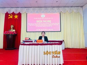 Xã Lộc Tấn: Tổ đại biểu HĐND tỉnh tiếp xúc cử tri trước kỳ họp thường lệ cuối năm 2025