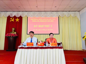 Lộc Tấn: Tổ chức Kỳ họp thứ 3 (kỳ họp chuyên đề) HĐND xã khóa XII, nhiệm kỳ 2021 – 2026