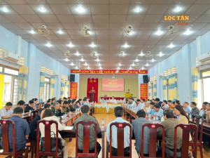 LỘC TẤN TỔ CHỨC HỘI NGHỊ ĐỐI THOẠI GIỮA NGƯỜI ĐỨNG ĐẦU CẤP ỦY, CHÍNH QUYỀN VỚI NHÂN DÂN NĂM 2025
