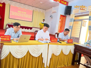 ĐẢNG ỦY XÃ LỘC TẤN TỔ CHỨC HỘI NGHỊ TRIỂN KHAI HƯỚNG DẪN KIỂM ĐIỂM, ĐÁNH GIÁ VÀ XẾP LOẠI CHẤT LƯỢNG NĂM 2025
