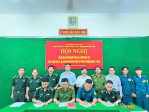 Hội nghị giao ban thực hiện Nghị định 03/2019/NĐ-CP ngày 5/9/2019 và ký kết quy chế phối hợp.