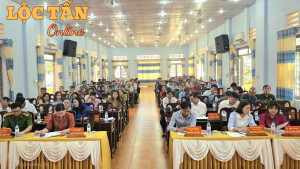 Đảng bộ xã Lộc Tấn tổng kết đánh giá kết quả thực hiện nhiệm vụ năm 2025, triển khai phương hướng nhiệm vụ năm 2026