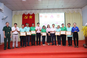 Xã Lộc Tấn tổ chức hội nghị tổng kết hoạt động ủy thác với Ngân hàng Chính sách xã hội năm 2025
