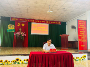 Lộc Tấn tăng cường phối hợp giữ vững an ninh địa bàn