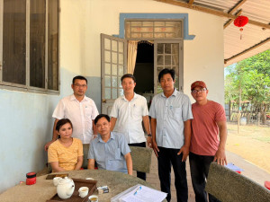 Tăng cường vận động, tạo đồng thuận trong giải phóng mặt bằng tại xã Lộc Tấn