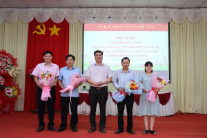 Lộc Tấn: Ra mắt Ban đại diện HĐQT Ngân hàng Chính sách xã hội xã, triển khai nhiệm vụ năm 2026
