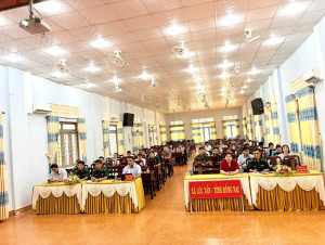 Lộc Tấn tham dự Hội nghị trực tuyến triển khai Nghị quyết về đợt thi đua đặc biệt 500 ngày đêm.