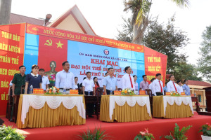 Khai mạc đại hội thể dục thể thao xã Lộc Tấn năm 2026: sôi nổi, đoàn kết và đầy khí thế