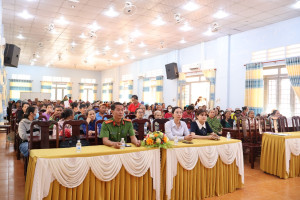 Xã Lộc Tấn đẩy mạnh tuyên truyền phong trào “Toàn dân bảo vệ an ninh Tổ quốc”, phòng chống ma túy và tội phạm năm 2026