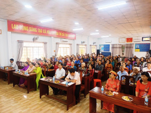 Lộc Tấn tổ chức lễ chúc thọ, mừng thọ người cao tuổi nhân kỷ niệm 85 năm Ngày truyền thống Người cao tuổi Việt Nam